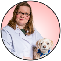 Dr. Christie-Leigh Capper is one of the friendly doctors at McLeod Veterinary Hospital.